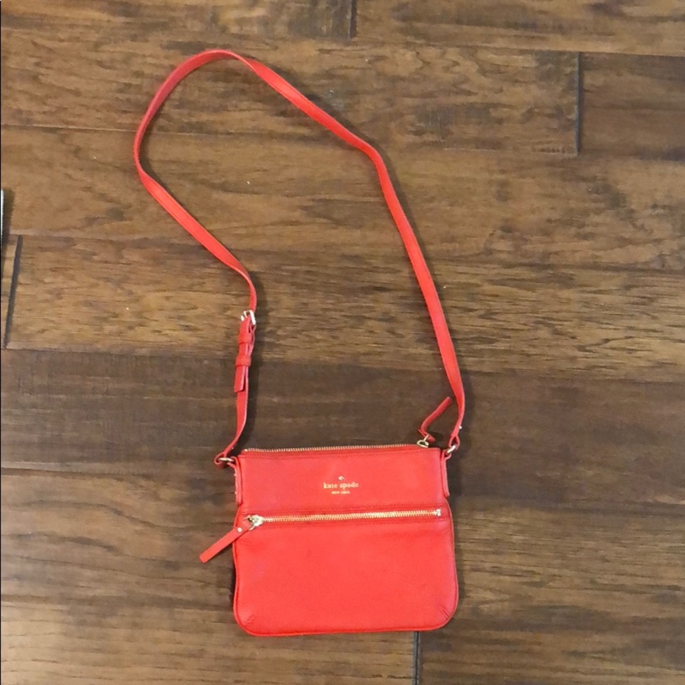 Red Kate Spade Shoulder Bag